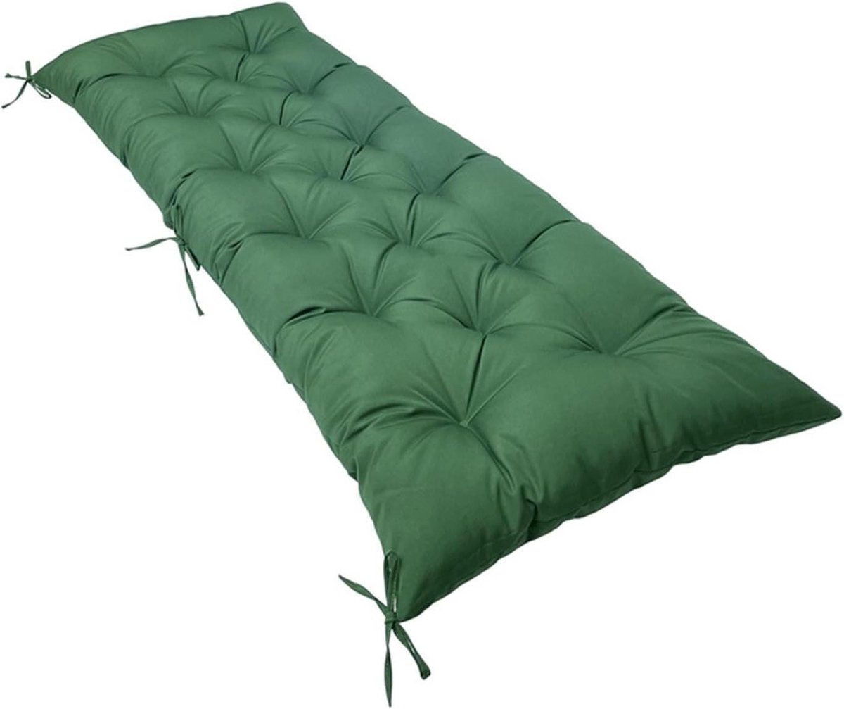 Tuinbankkussen - Zitkussen Bank - Buiten Zitten - Waterdicht en UV-bestendig - 100x50 cm - Donkergroen