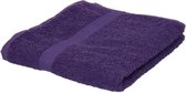 Luxe handdoek paars 50 x 90 cm 550 grams