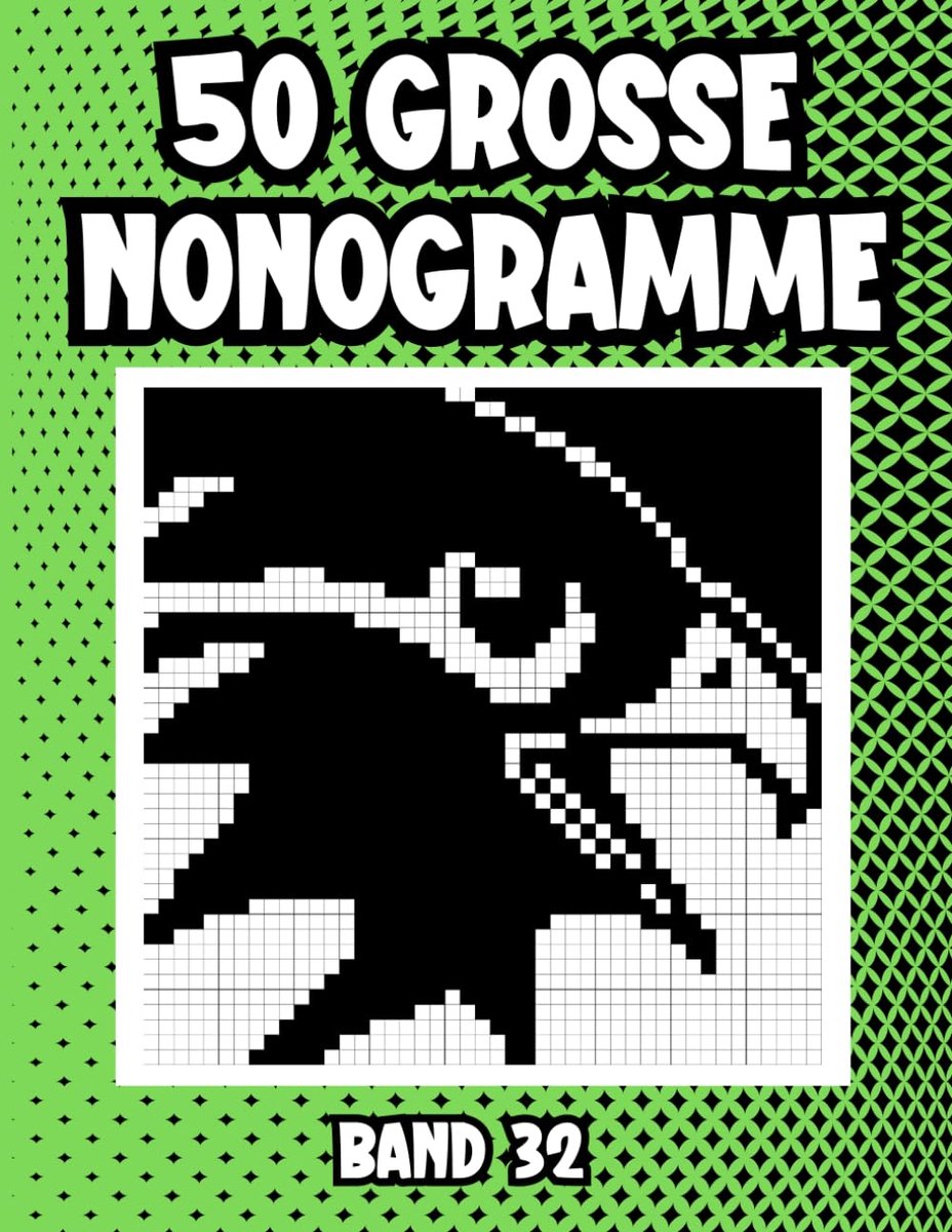 SnelShoppen - 50 Grote Nonogrammen Band 32 - Logische Japanse Raadsels voor Beginners en Professionals, Puzzels voor Ontspanning en Breintraining, Per
