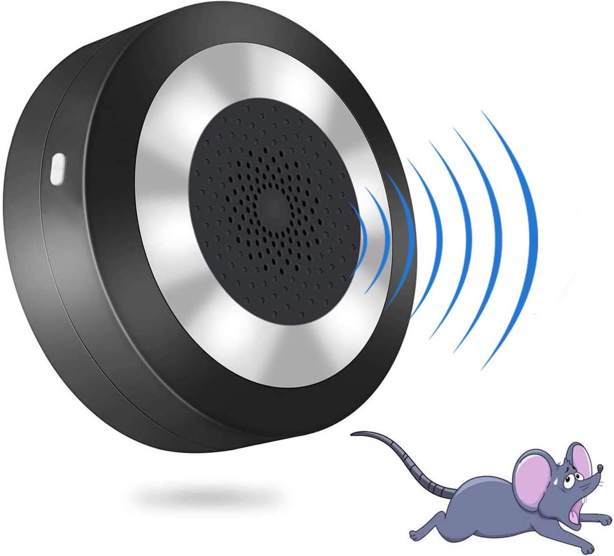 SnelShoppen - Ultrasonic Muizenafschrikkers - Elektronische Plug-In Ongediertebestrijding - Veilig voor Mensen en Huisdieren - Inclusief Nachtlampje -