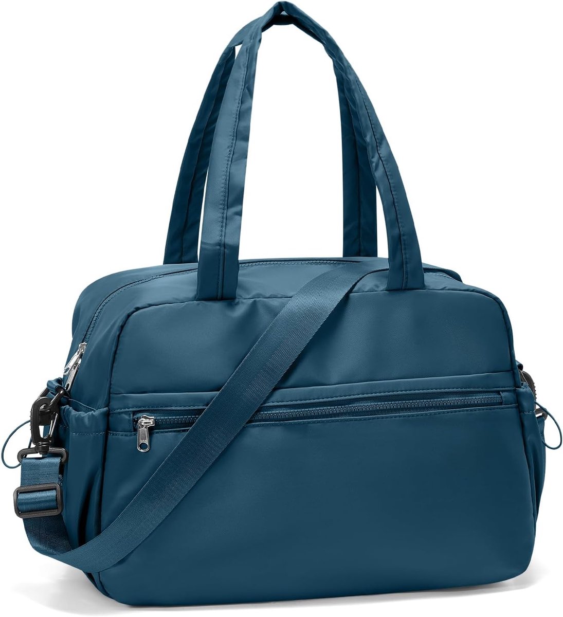 SnelShoppen - Reis Tas - Ryanair Handbagage 40x30x20 cm - Uitbreidbare Sporttas - Gym Bag - Weekendtas - Voor Mannen en Vrouwen - L3 Pigeonblauw