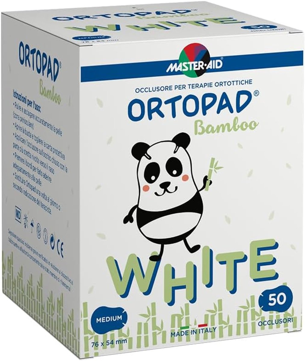 SnelShoppen - Ortopad Cer Ocul Med 50 Stuks - Hoogwaardige Oogpleisters voor Kinderen en Volwassenen - Eenvoudig in Gebruik - Ideaal voor Thuis en Ond