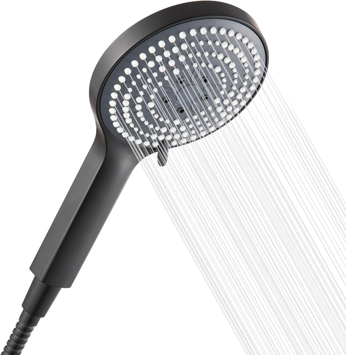 SnelShoppen - Handdouche met 6 Massage Modi, Waterbesparende Douchekop met 1.6m Flexibele