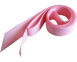 Elegante Satijnen Bruidsriem voor Dames - DIY Strik Weefriem voor Feest en Strandbruiloft