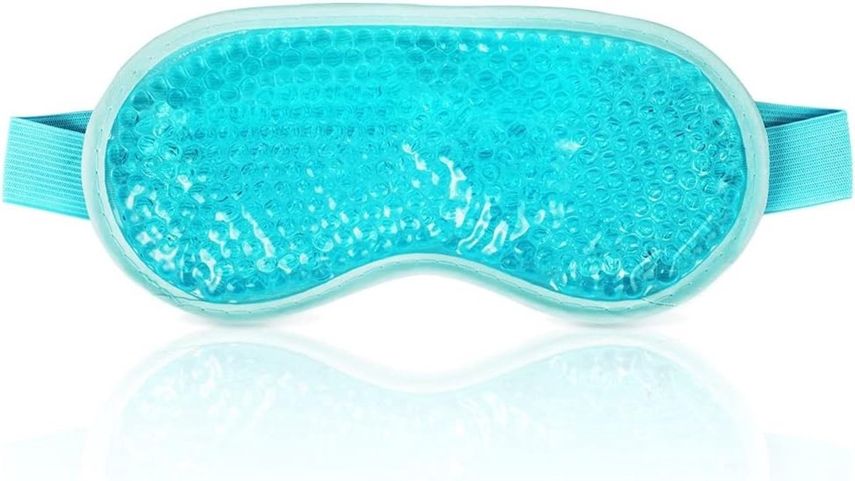 Herbruikbaar Koel Oogmasker voor Migraine, Hoofdpijn, Donkere Kringen en Opgezwollen Ogen met Warmte- en Koude Therapie