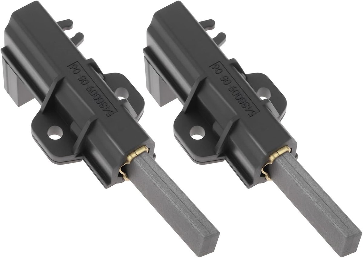 2 stuks Wasmachine Motor Koolborstels voor Diverse Merken - 5x13.5x40mm, Vervangingsonderdelen, Hoogwaardige Kwaliteit