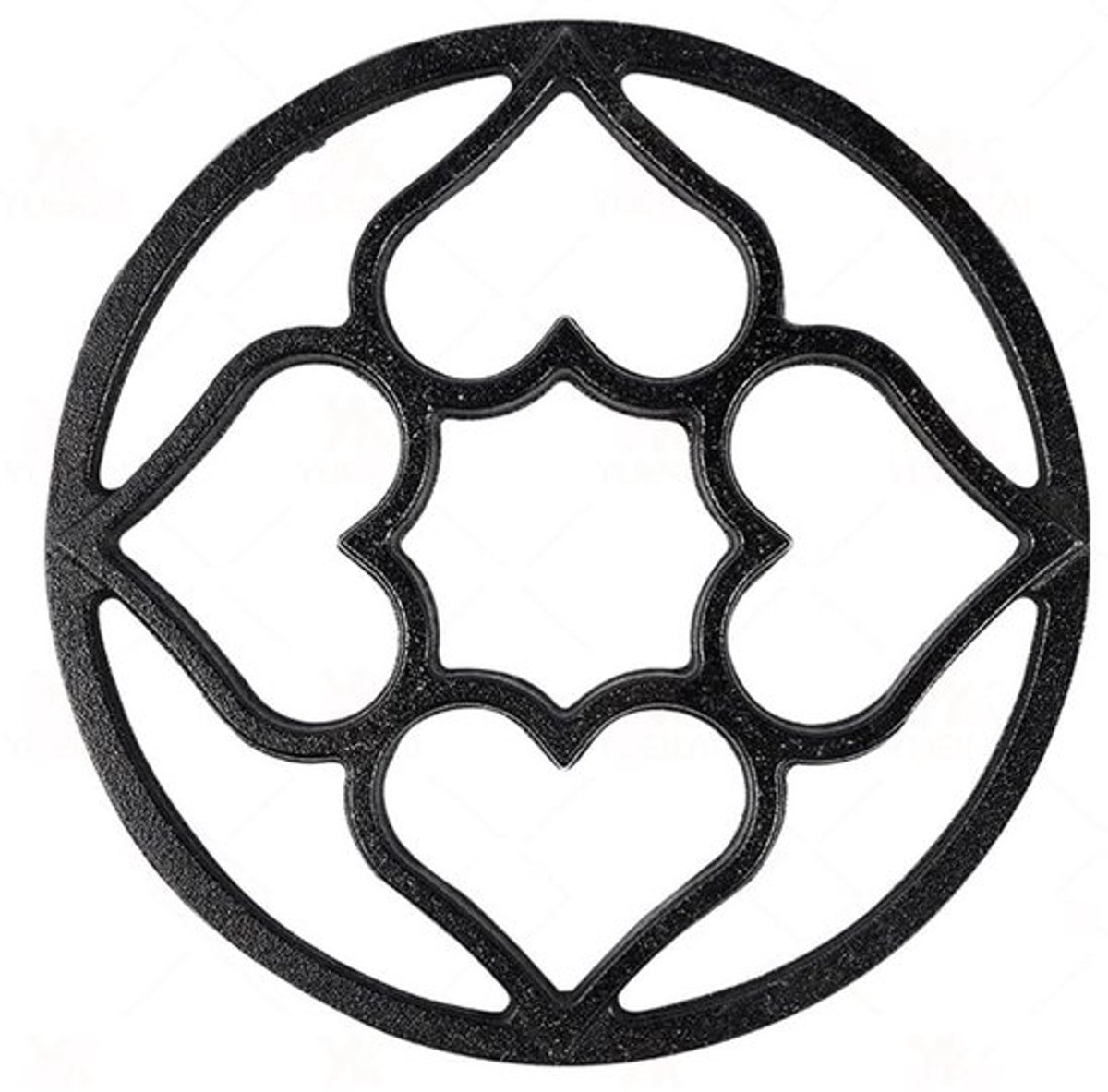 Gietijzeren Wok Ondersteuning Ring Kookplaat Standaard Antislip Gasring Reducer 19cm