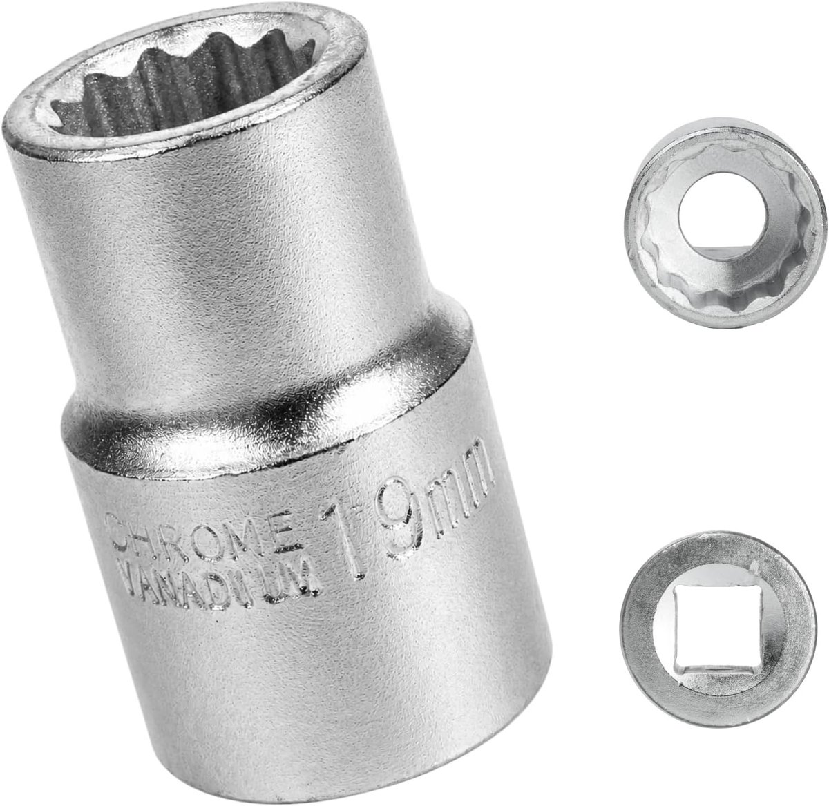 Dopsleutel 3/4 inch 19 mm, 12-kant CR-MO, ideaal voor professioneel gebruik en onderhoud