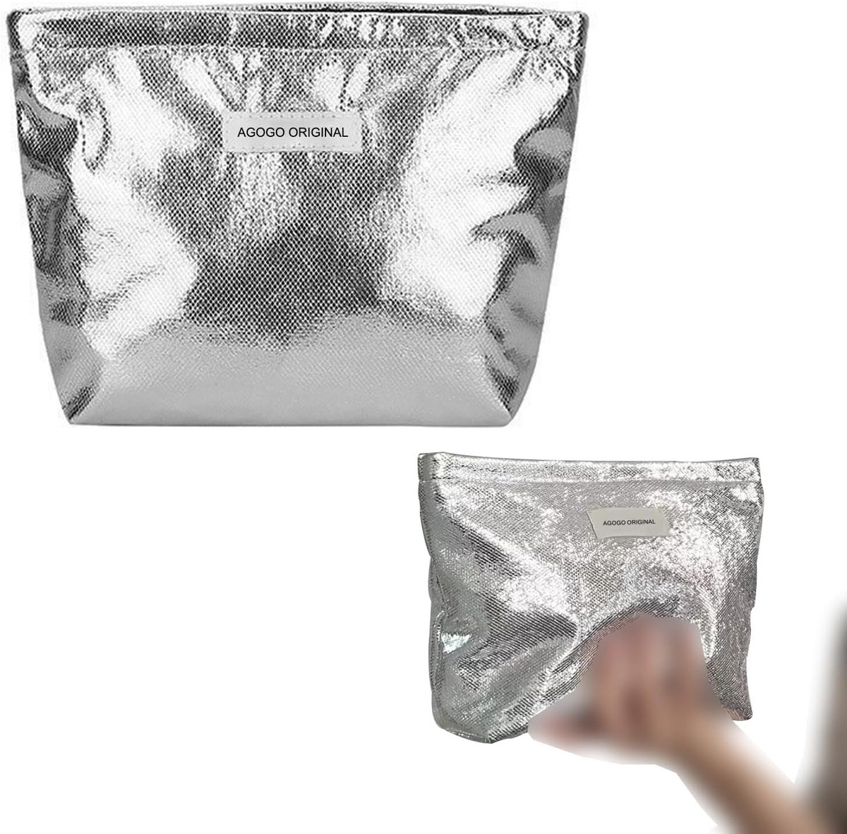 Draagbare en multifunctionele make-up tas voor vrouwen, stijlvol en eenvoudig, perfect als verjaardagscadeau, ideaal voor reizen en dagelijks gebruik