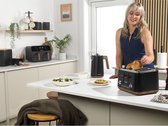 Salter Toronto Broodrooster - 4-Slice, Brede Sleuven, 6 Standen