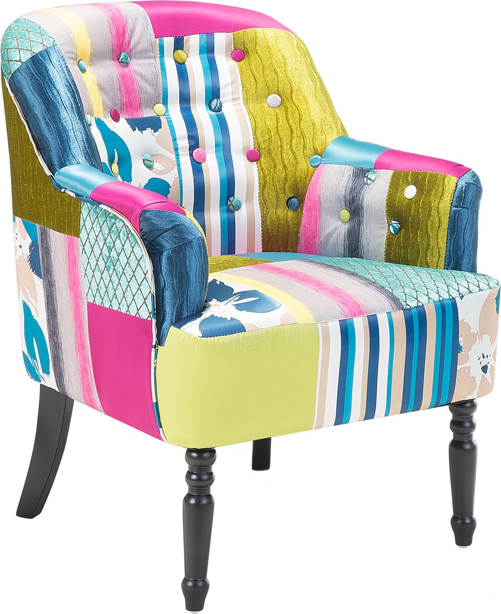 MANDAL - Fauteuil - Limegroen - Polyester