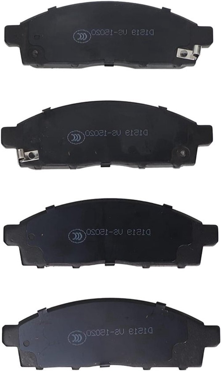 4 Stuks Remblokken 4605A198 - Roestvrij Staal Keramische Auto Remmen - Onderdelen 4605A284 Vervanging Voor L200 Pickup