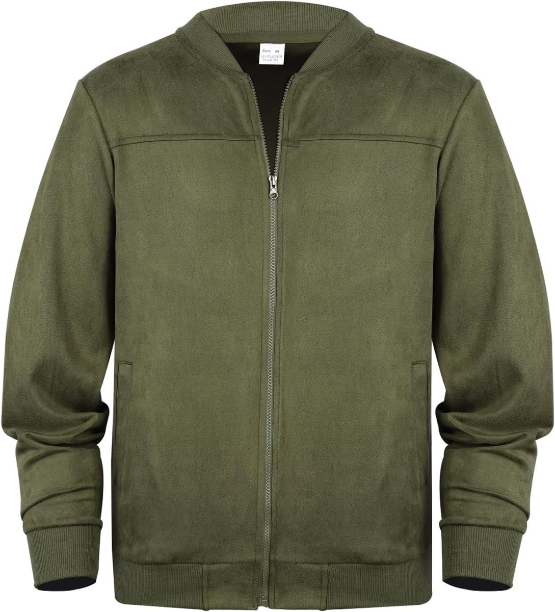 Casual Lichtgewicht Bomberjack voor Mannen, Vintage Punk Windbreaker voor Lente en Herfst, Ideaal voor Dagelijks Gebruik en Uitgaan