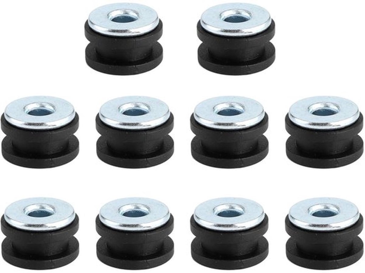 Motorfiets Rubber Grommets Motorfiets Windscherm Bevestiging, Motorfiets Windscherm Bouten Motorfiets Rubber Doppen voor Bekleding