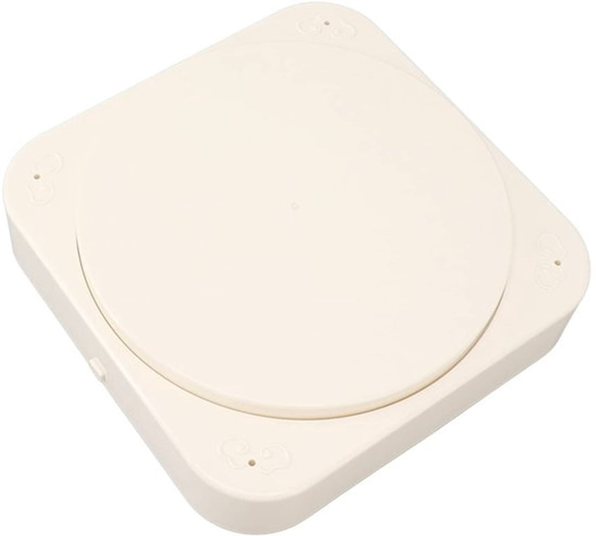 Roterende Cake Display Stand, Elektrisch 8 Inch Automatische Roterende Draaitafel met Muziek en Dienbladen Batterij-aangedreven Serveertaart Plate Dessert Display Tafel (met muziek)