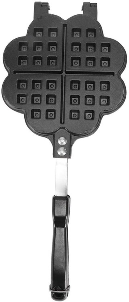 Hartwafelijzer, Kookplaat Wafelijzer, Pan Wafel, Anti-aanbak Wafelijzer Pan, Kachel Top Wafel Koekenpan, Wafelijzer Pan voor Familie Ontbijt Bakken