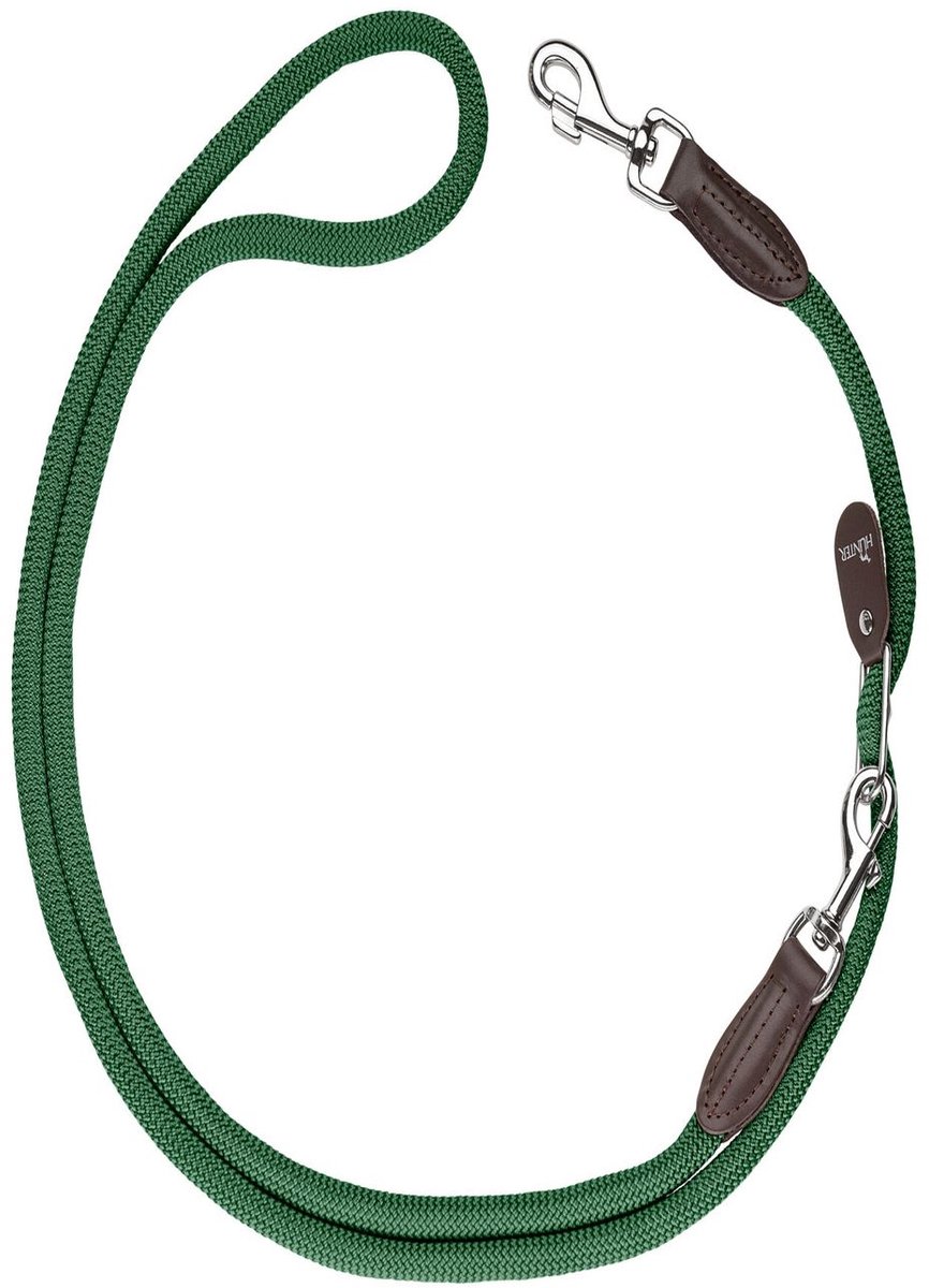 Hunter Looplijn Vario Freestyle - Hondenriem - Ø8x260 cm Groen
