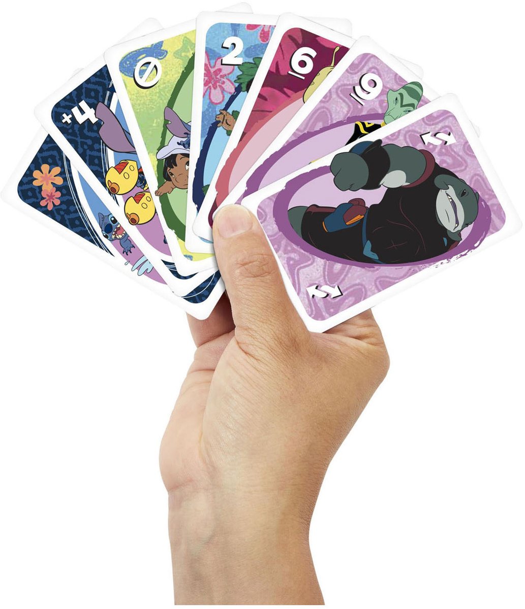 Mattel Games UNO Lilo & Stitch Kaartspel — afbeelding 11