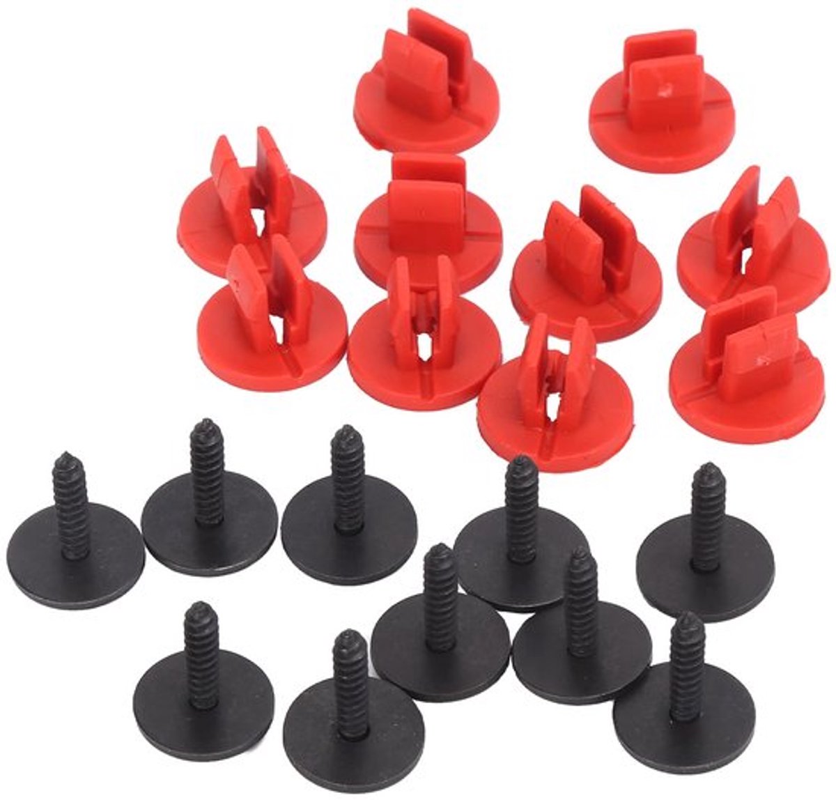 10 Stuks Onderste Motorafdekkingsclip - OEM 1019377 - ABS-Materiaal - Hittebestendig en Hoge Elasticiteit