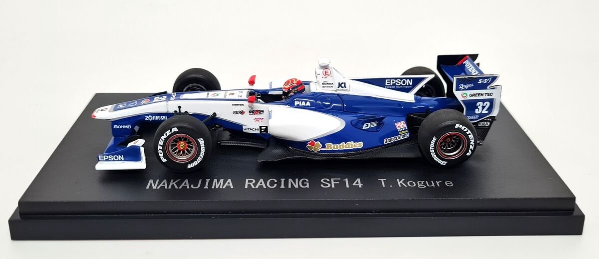Modelauto Super Formula 2014 Nakajima racing SF14 #32 T. Kogure - Schaal 1:43