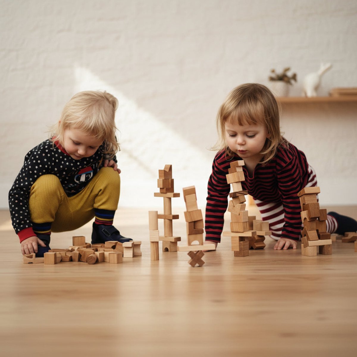 Houten torenpuzzel