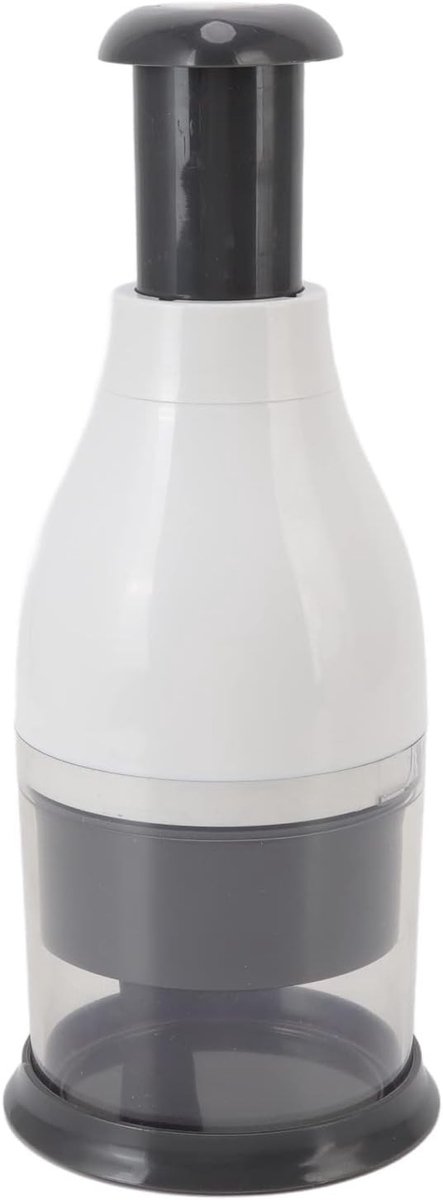 Mini Food Chopper Handmatig - Handheld Groente Cutter met RVS Messen voor Uien, Knoflook en Noten