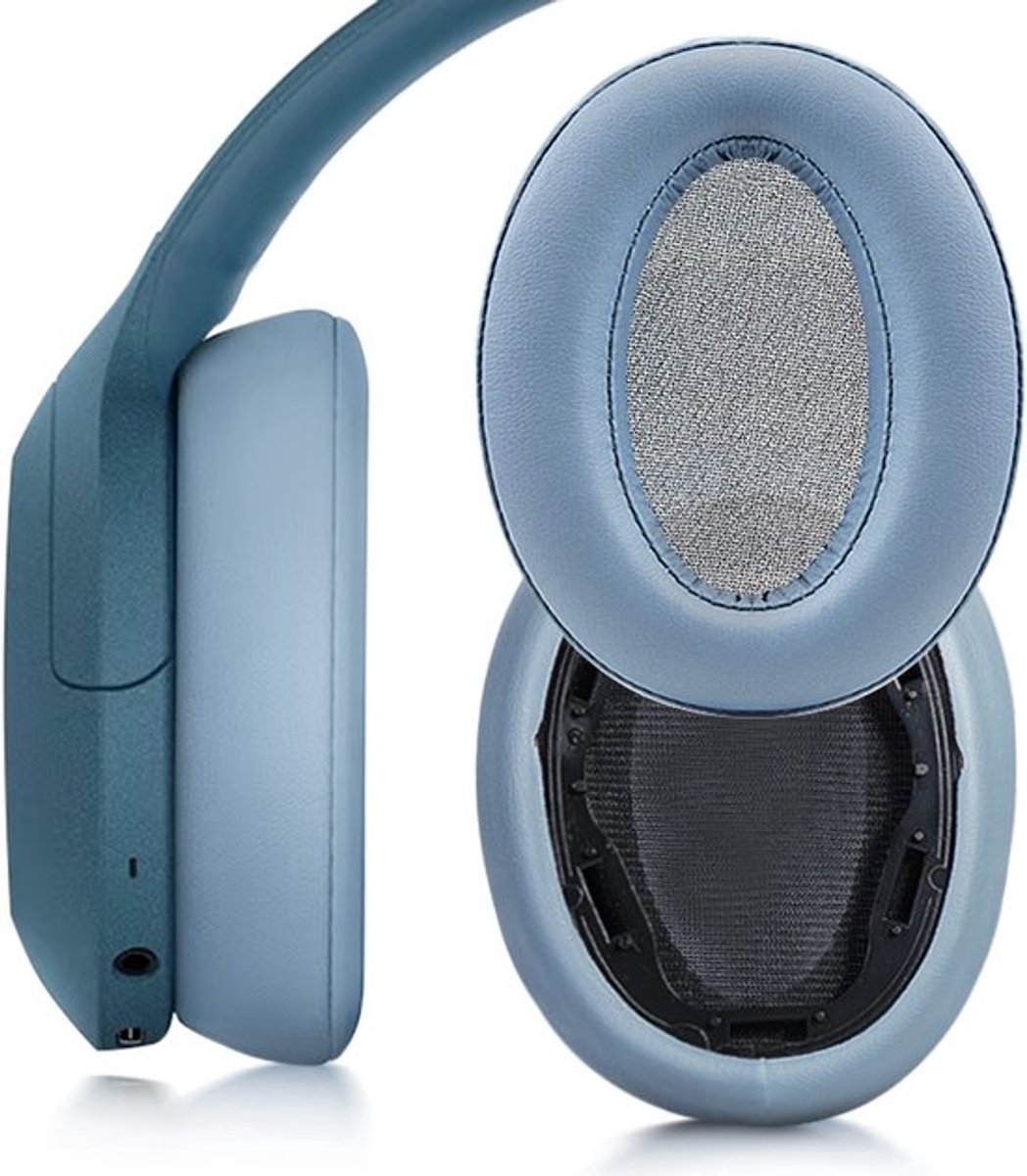 Oorkussens vervangende oorkussens voor Sony WH-H910N hoofdtelefoon, lichtblauw