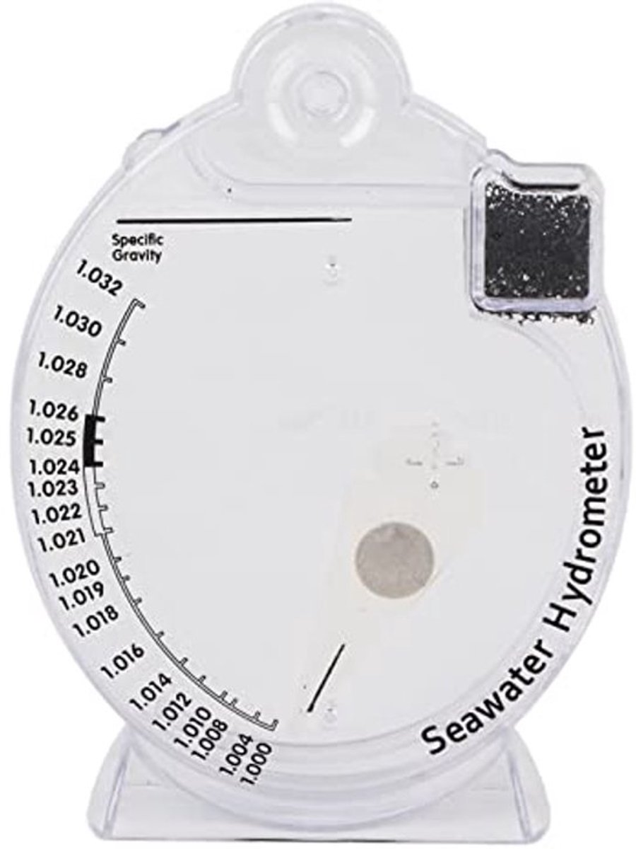 Zeewaterzoutgehalte-refractometer - Zoutwatermeter voor aquacultuur voor nauwkeurige meting van het zoutgehalte (ot2bnsxm5u-11)
