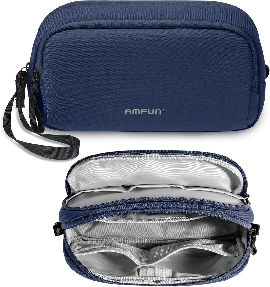 Draagbare Elektronica Accessoires Tas, Waterdichte Kabel Organizer voor Reizen, Oplader en Powerbank Organizer, Ideaal voor Mobiele Telefoons en Tablets