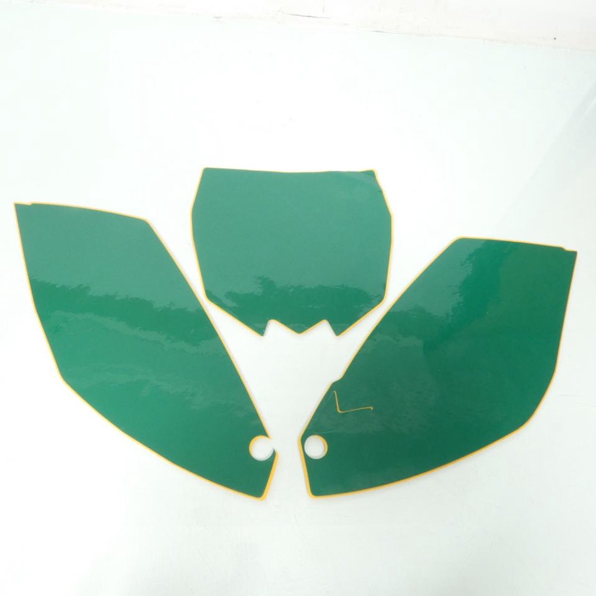 Kit déco 3 pièces vert Autocollant stickers Ace pour moto Yamaha 450 YZF Neuf