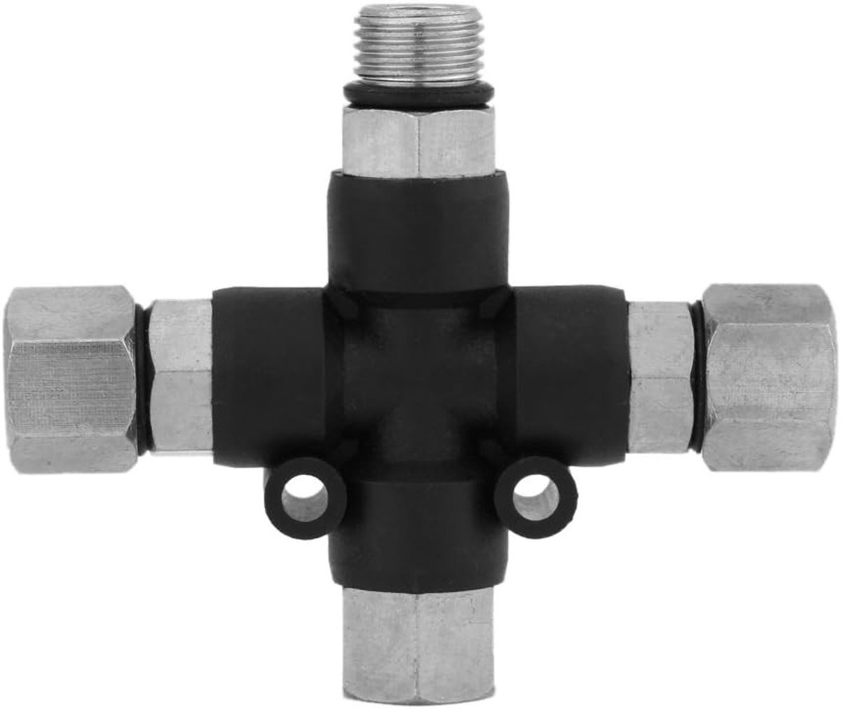 3-Weg Airbrush Luchtslang, 1/8'' Luchtregulator, Manifold Adapter en Splitter voor Tattoo Spuiten en Verf Applicatie