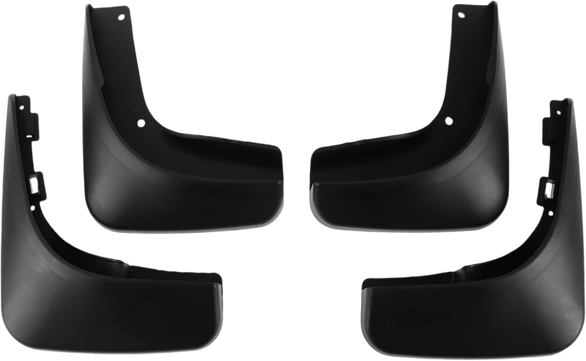 Splashguards voor Volkswagen Golf 6 (2009-2013) - Set voor voor- en achterzijde met montageaccessoires, bescherming en stijl