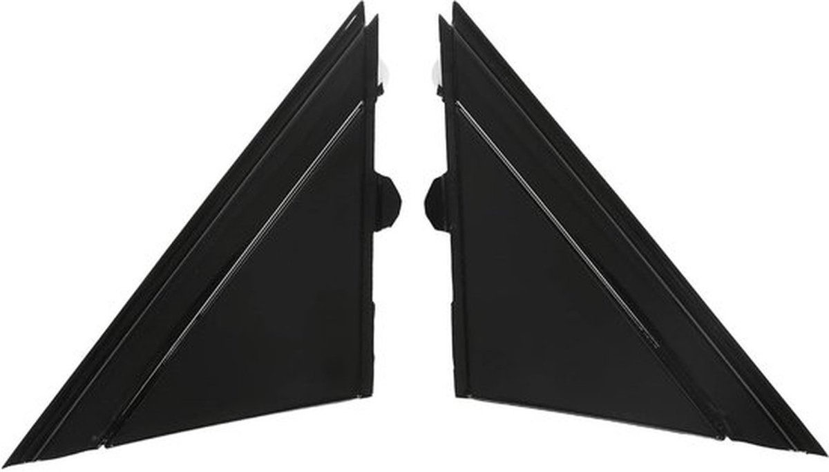 Door Mirror Flag Cover, 1SH17KX7AA, 1SH16KX7AA Links Rechts Auto Spiegel Driehoek Trim Molding, Duurzame Accessoires Decoratieve Molding Vervanging voor 500 2012-2017 (Glanzend