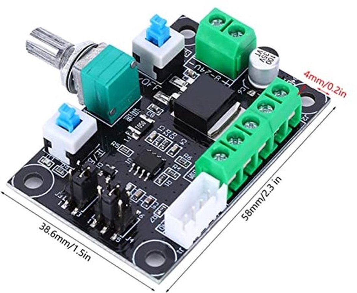 Set van 4 stappenmotor aandrijving controllers met puls signaalgenerator voor positieve en negatieve rotatiecontrole, geschikt voor MKS OSC stapmotor besturingsbord