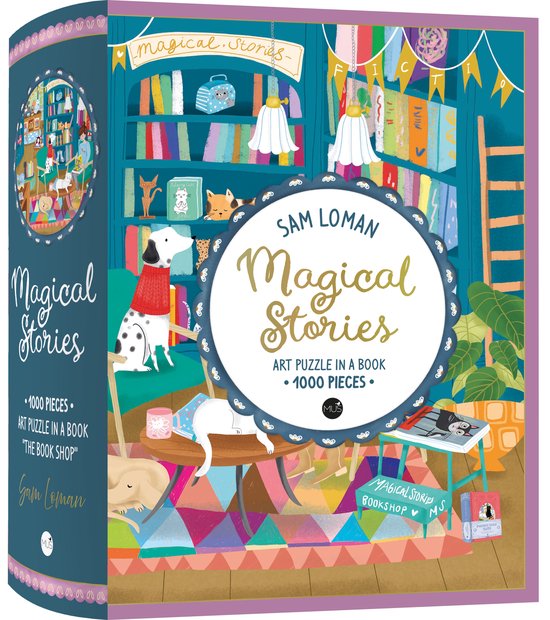 Magical Stories – legpuzzel met 1000 stukjes – 1000 stukjes, boekvormige doos