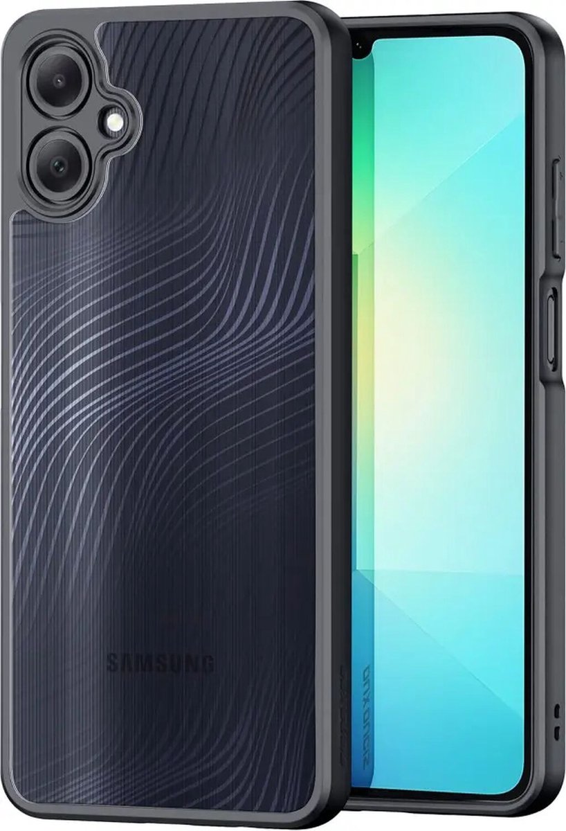 Dux Ducis Aimo Geschikt voor Samsung Galaxy A06 - Back Cover Case Zwart