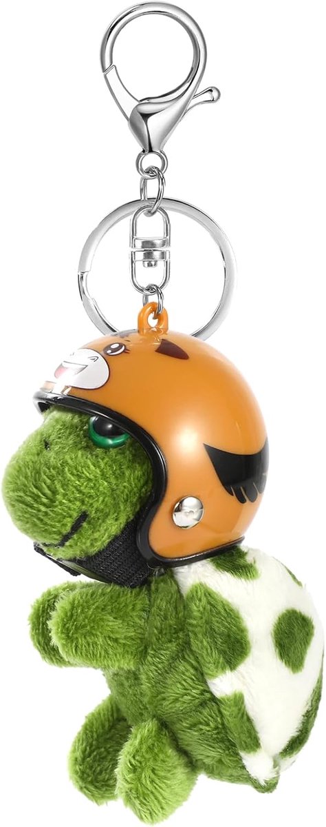 Leuke Sleutelhangers Zachte Pluche Schildpad Hanger Sleutelhangers Gepersonaliseerde Auto Sleutelhangers Rugzak Handtas Charms Voor Vrouwen Meisjes Gift