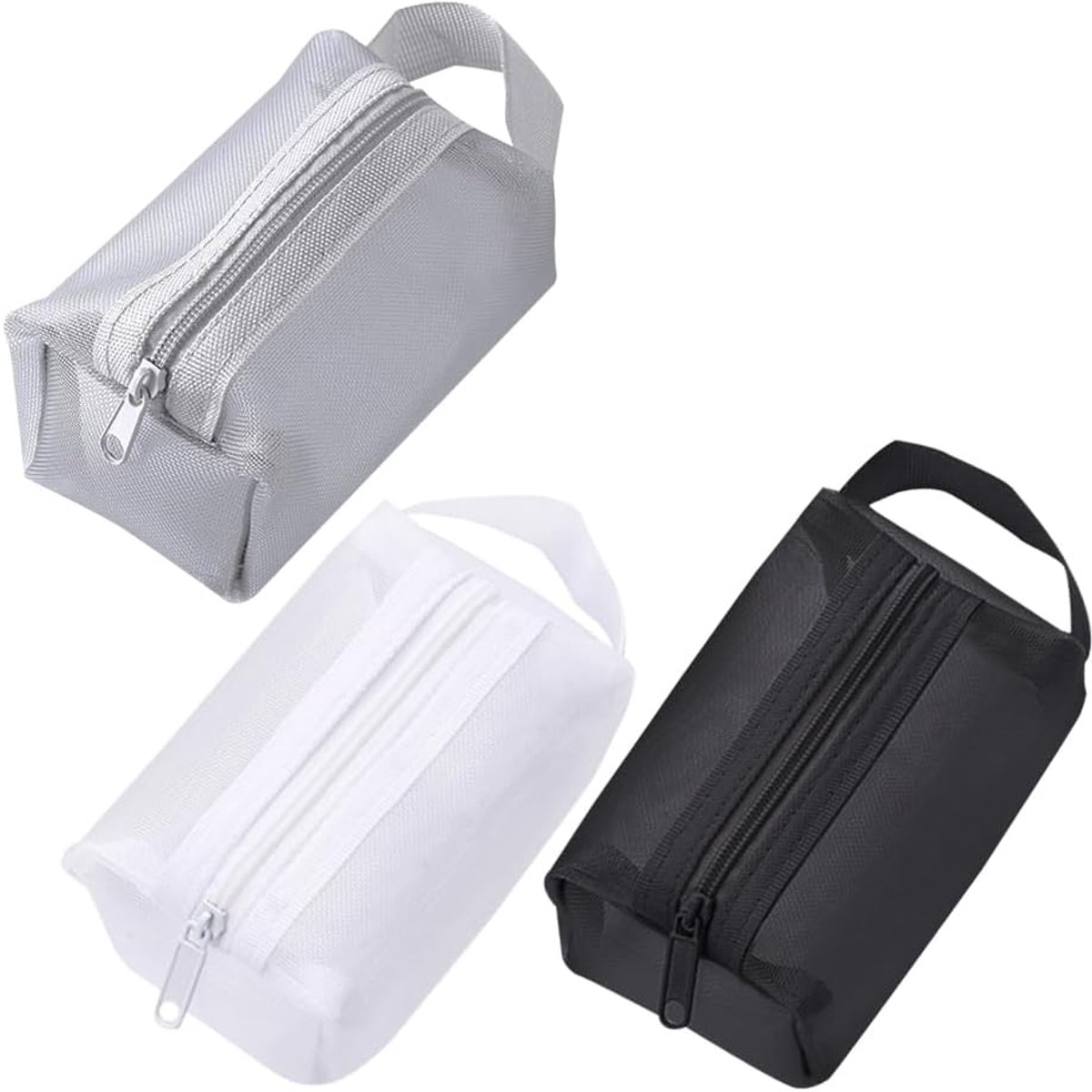 Stuks Zip Zakje Klein, Mini Zip Zakje, Kan Gebruikt Worden Om Wijzigingen, Lippenstift, Gegevenskabel E.d. Op Te Slaan (10x6,5x4cm)