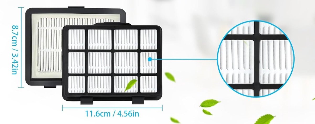 AreoSe - HEPA-filter voor BOSCH Serie 2 / 17001740 - 1 stuk