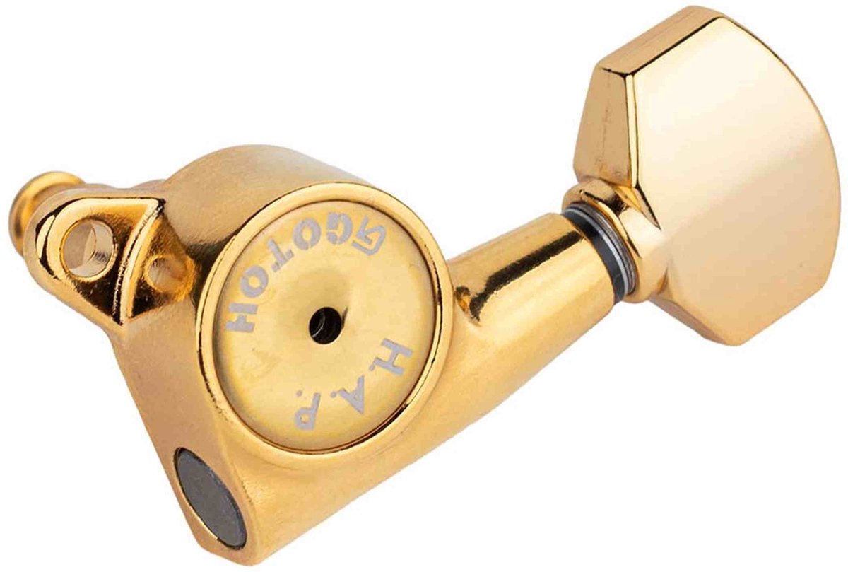 Gotoh GTH13899 SG381 stemmechanieken met HAP and 07 knoppen, 6R, goud