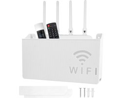 WiFi Router Box - Wandmontage - Kabelaansluiting - Houd je interieur stijlvol en opgeruimd - SnelShoppen