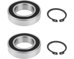 Lord of the Tools 2 Set van Trommellager Kogellager met Circlip 55x30mm Compatibel met ATIKA EM 125 Comet 130 EM 140 Profi 145 Type A1