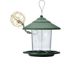 wilde vogel feeder zaadhouder dienblad mengsels zonnebloem hart pinda's noten container