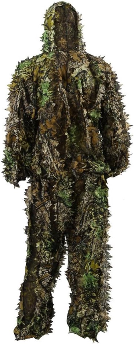 3D camouflage kostuum Ghillie jungle ghillie camouflage kostuum Woodland jachtkleding party verduistering