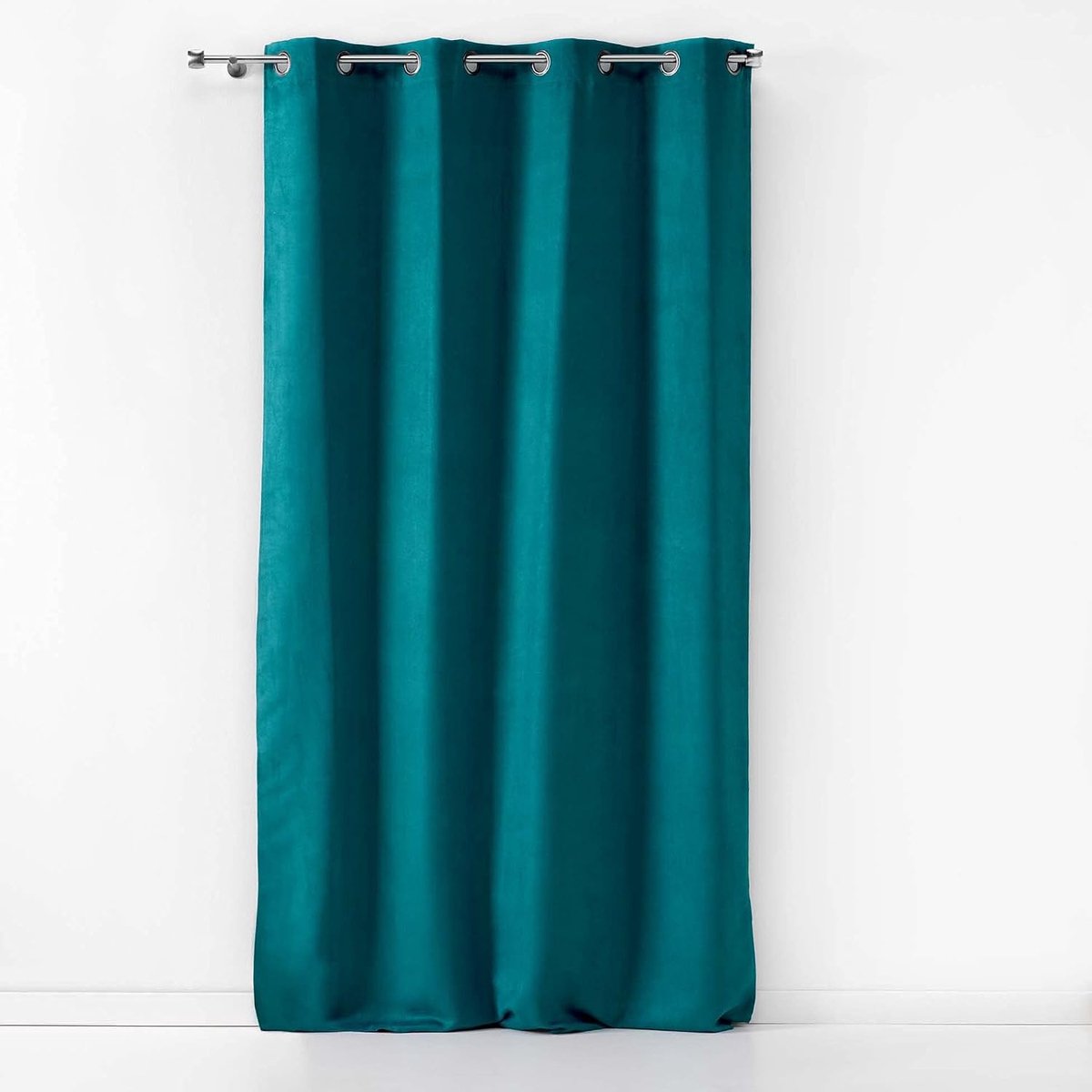 d'Interieur ooggordijn, metaal, blauw, 140 x 240 cm