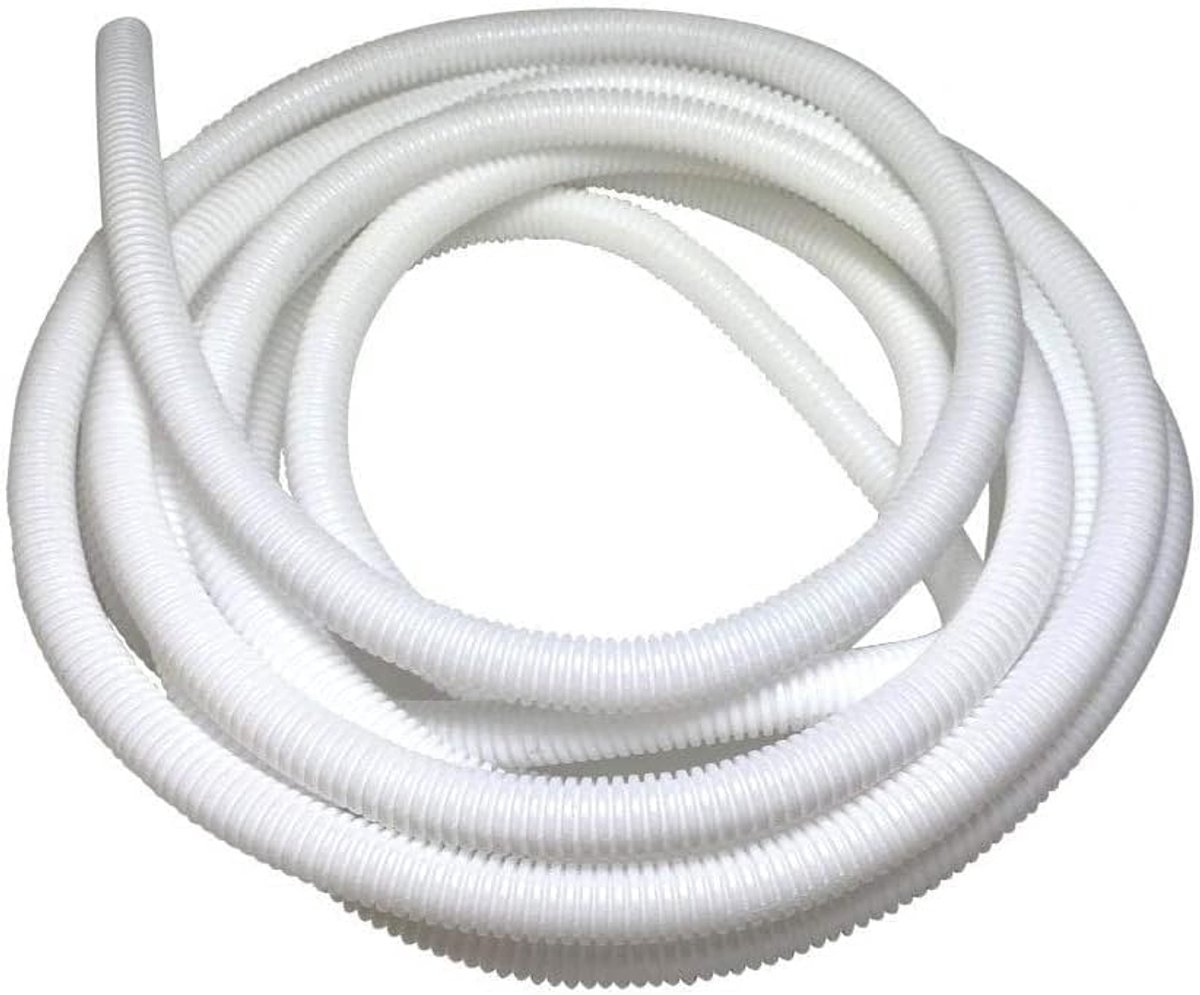 buiskabel deel kunststof flexibele kabel netjes oplossing tube kanaalsysteem 15mm breed en 5m lang