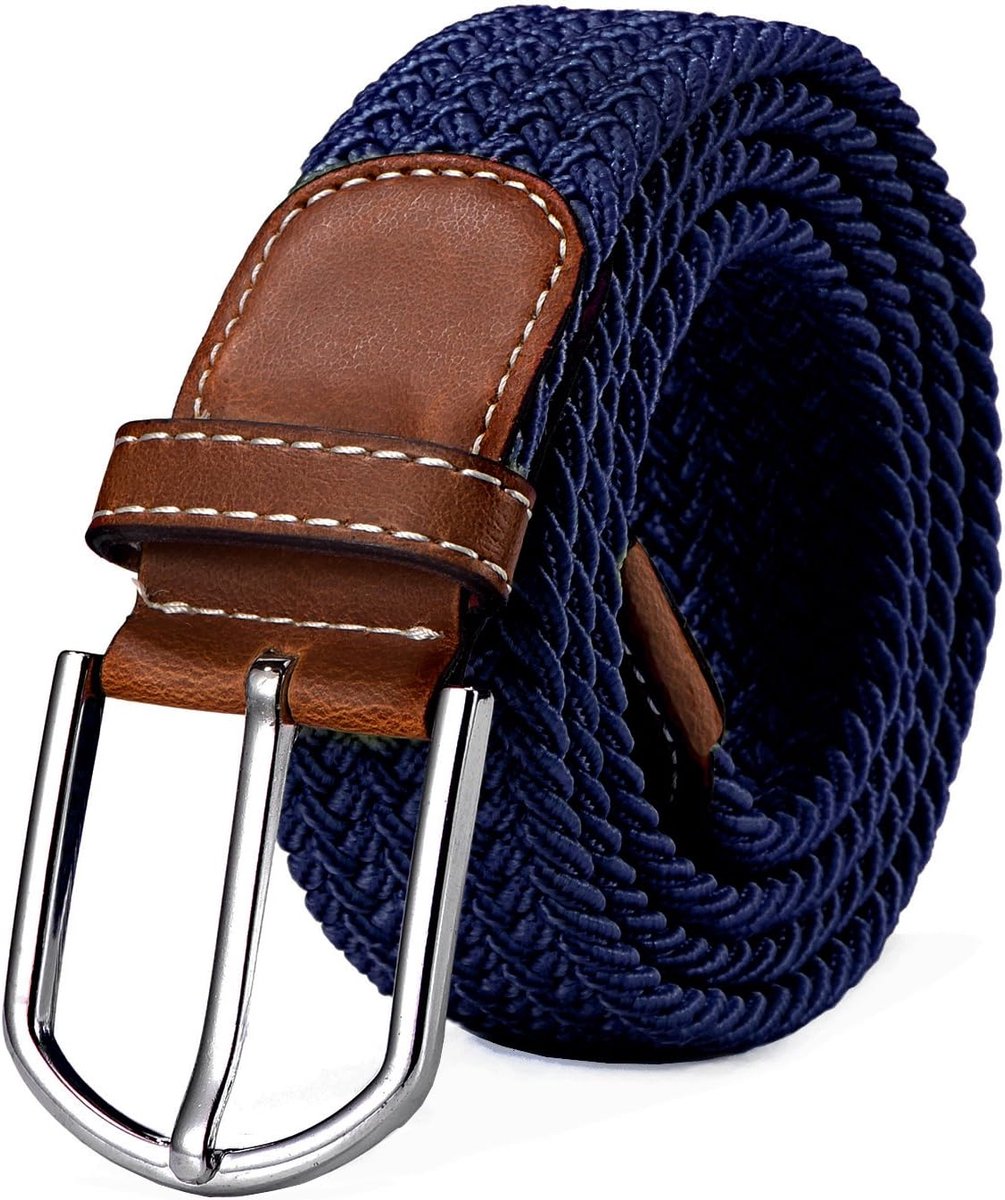riem gevlochten riem en elastische riem voor dames en heren lengte 100 cm tot 130 cm