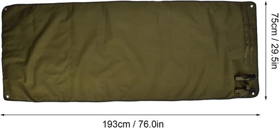 193 x 75 cm lange reikwijdte, 900D Oxford-doek, isolatiemat, opvouwbaar, waterdicht, outdoor zitmat, strand-campingmat, voor wandelen, camping, picknick, wandelen — afbeelding 2