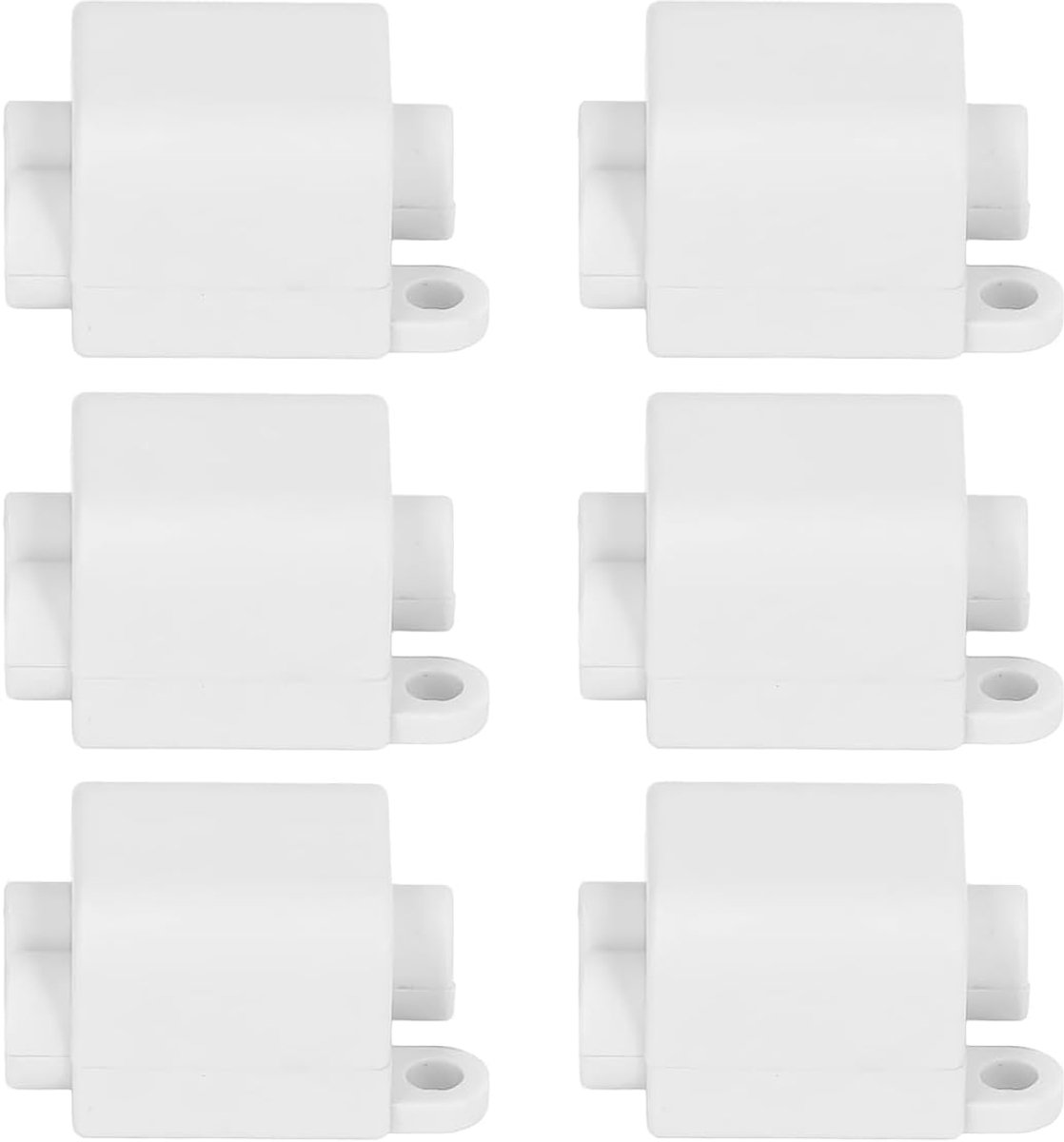 6 stuks T-type splitter zonder breuk snelkoppeling connector 1000V 100A hoog vermogen klemmenblok voor thuisbedrading ZK-1216