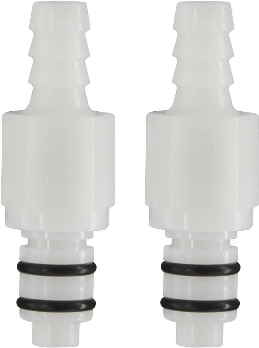 2 STKS 1/4 "3/8 "5/16 "Plastic Quick Connect Slangkoppelingen, Mannelijke Quick Connect Fittings (5/16"man*2)